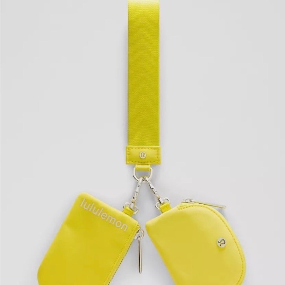 Lululemon Athletica Yellow Baby Bag Set